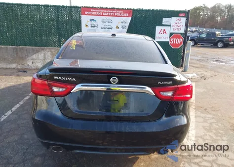 2016 Nissan Maxima 3.5 Platinum from USA, damaged, VIN 1N4AA6AP1GC403192